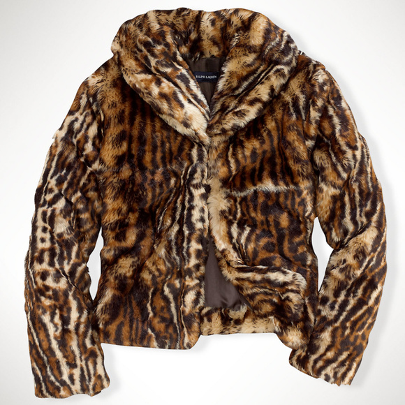 ralph lauren leopard jacket